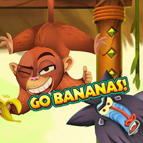 В версии демо любитель азарта может играть в азартный игровой слот Go Bananas! без регистрации без скачивания без смс бесплатно онлайн
